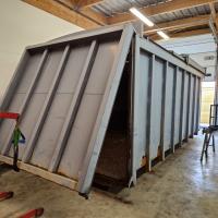 Changement bandeau de conteneur